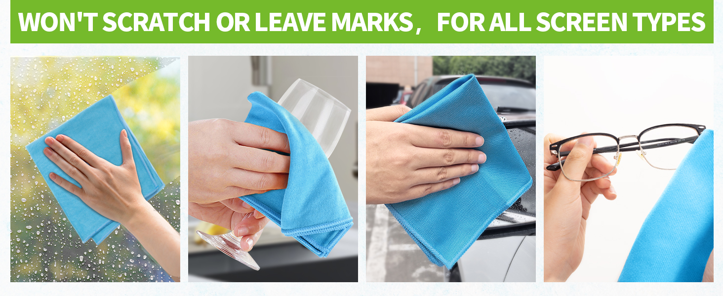Lint Free Quickly Clean Window