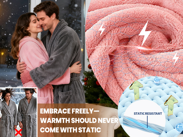 Womens Absorbent Bathrobe