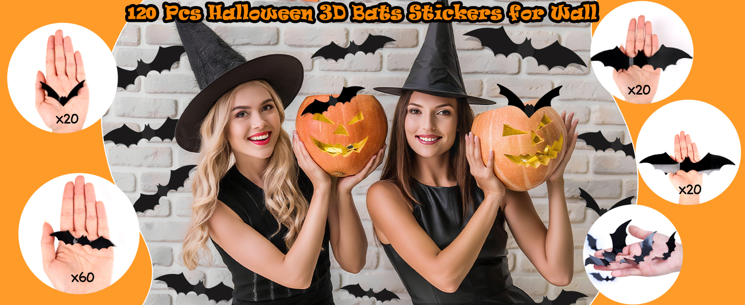 Halloween Bats Decorations