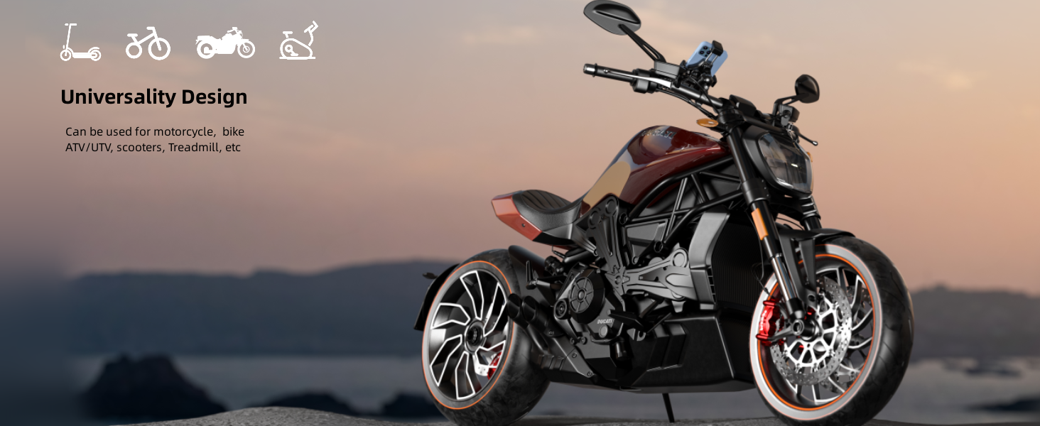 universal motorcycle phone holder