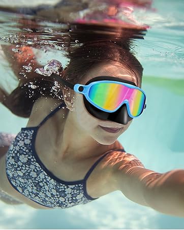 goggles with nose cover
