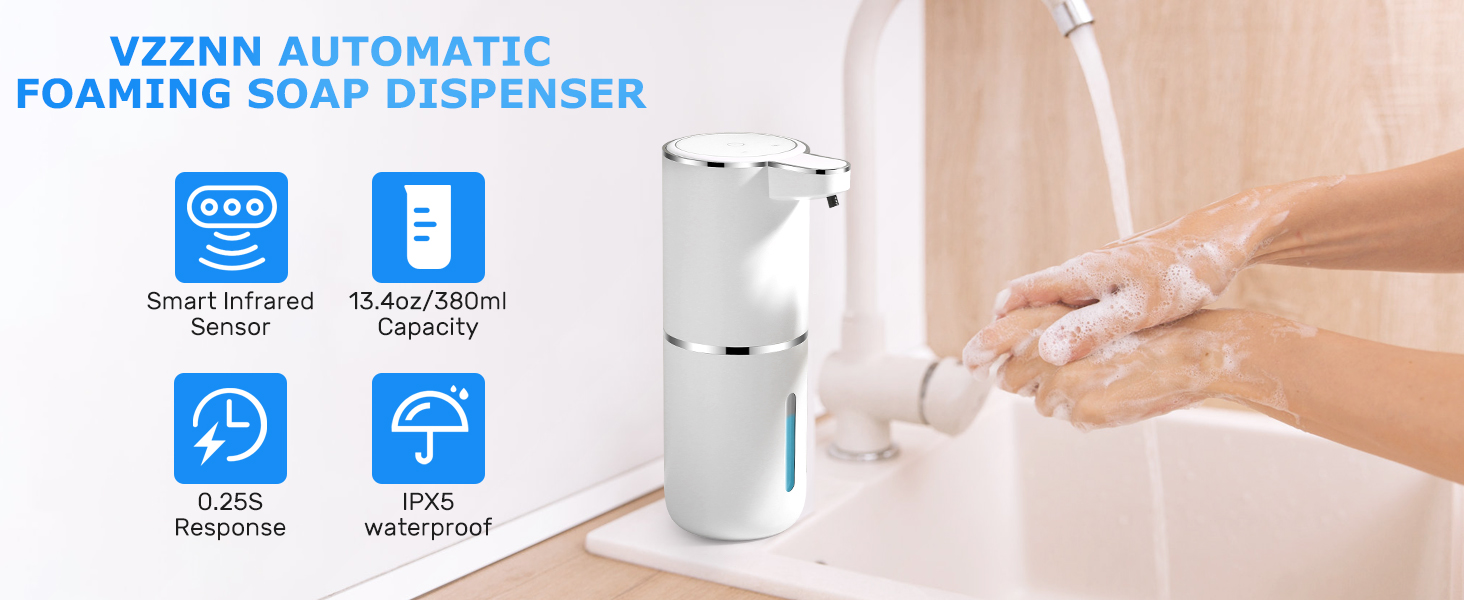 foaming soap dispenser,automatic soap dispenser,soap dispenser,dish soap dispenser