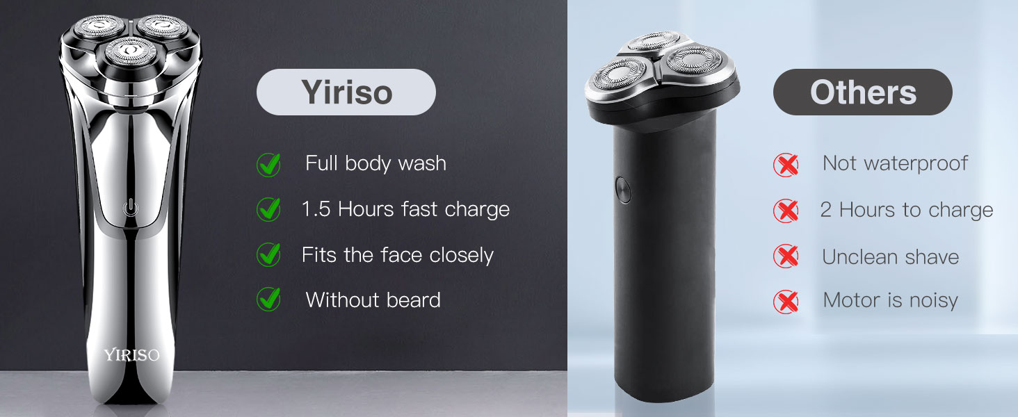 Why choose YIRISO Electric Shaver