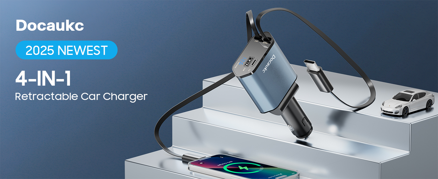 Retractable Car Charger