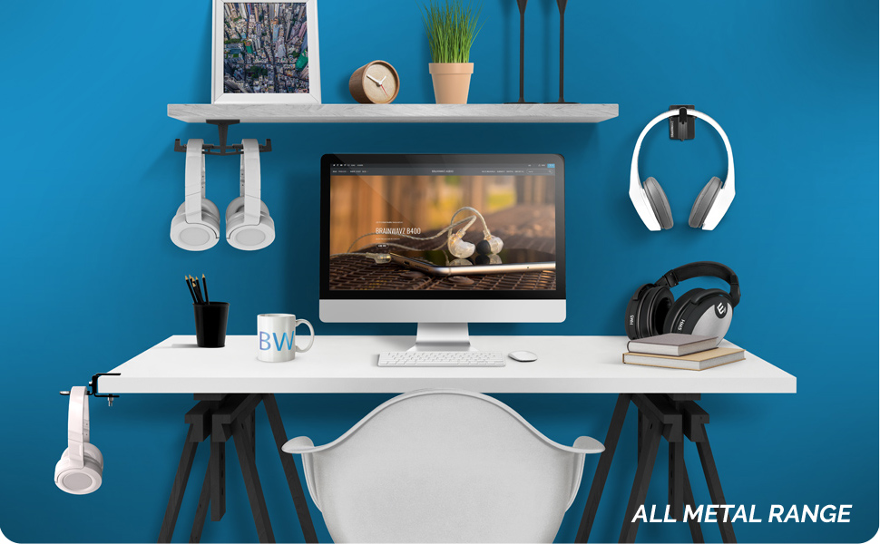 Part of the Brainwavz Headphone Hanger Collection