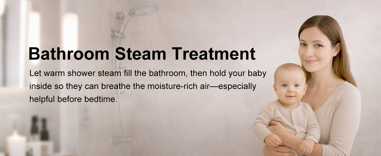 Warm shower steam