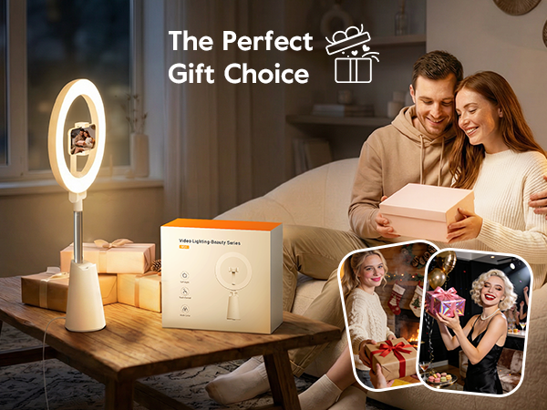 ring light: ideal for streamers and office professionals—great for work-from-home, content creation