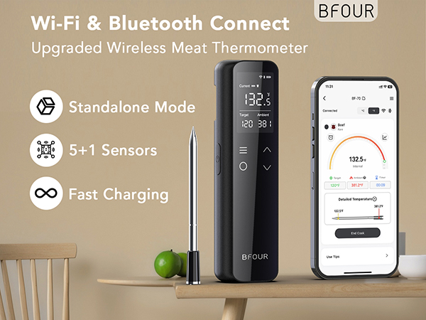 digital meat thermometer