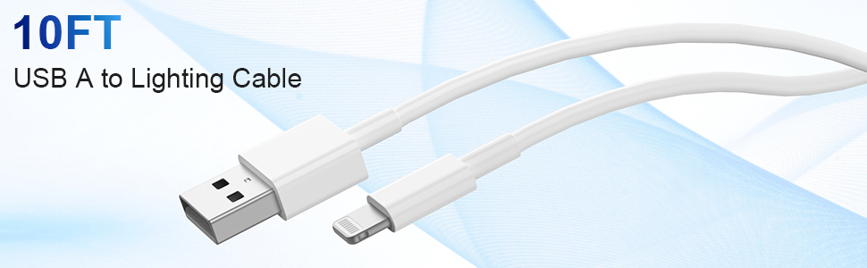 10ft lightning cable