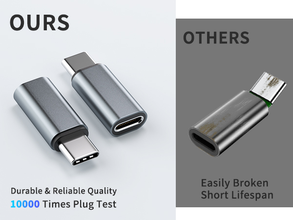  lightning to usb-c adapter 4 pack