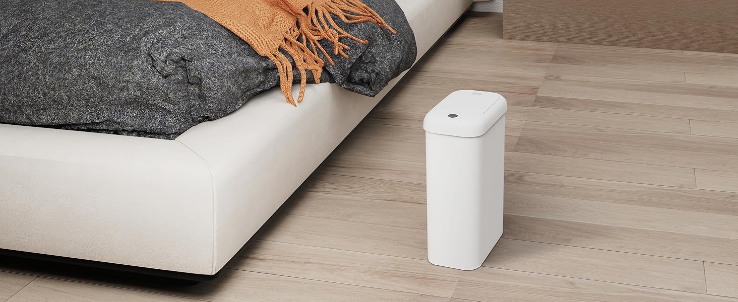 sensor trash can for bedroom