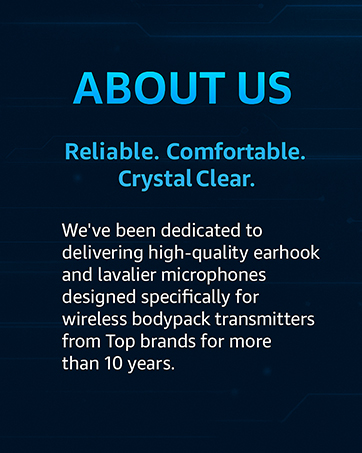 JK ELECTRONICS JK MIC-J HEADWORN LAVALIER MICROPHONES