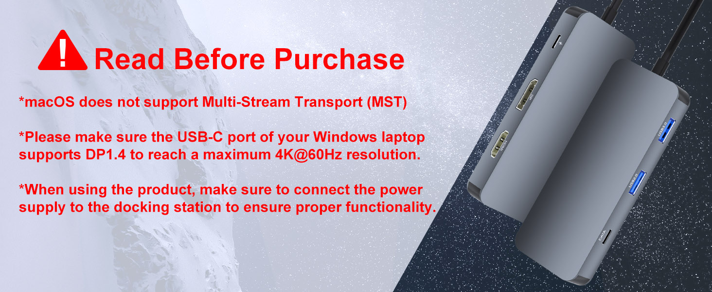 Docking Station Dual Monitor