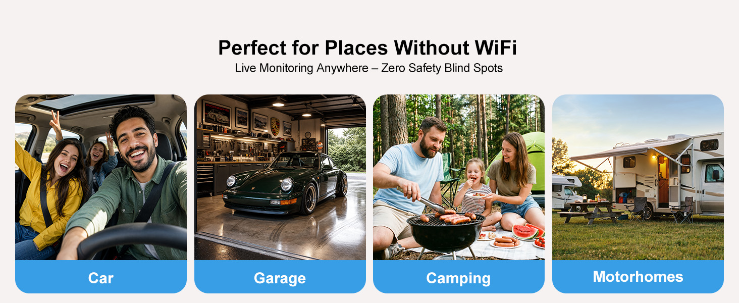 Perfect for Places Without WiFi