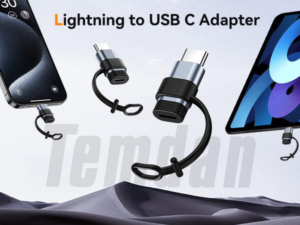 Lightning to USB C Adapter