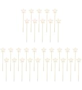 Make Your Wand 30 Pcs Star Sticker Sets for Star Wand DIY Fairy s Kids Educational Wood Shape Fai...