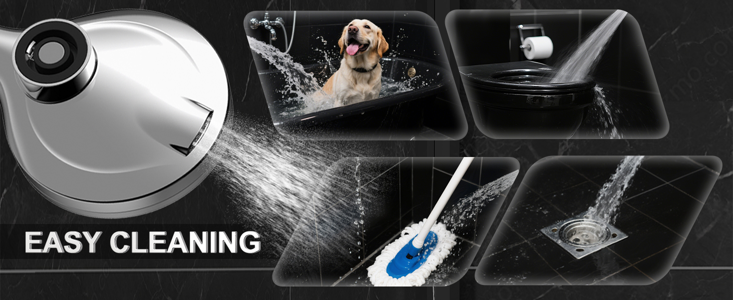 About razime shower head magnetic shower set-sliver