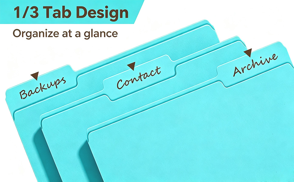 file folders letter size