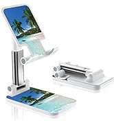 Foldable Phone Stand for Desk,Angle of View Adjustable Cell Phone Stand,Phone Holder for Desk/ipa...