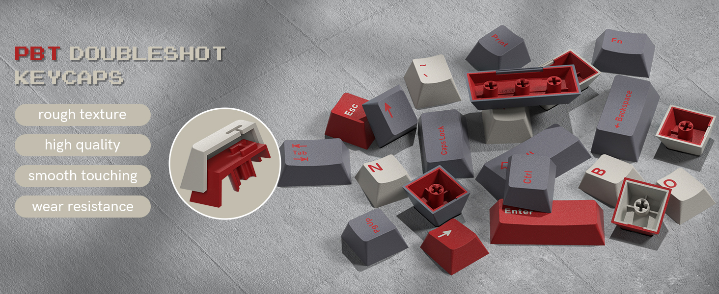 pbt doubleshot keycaps