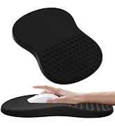 Arisase Ergonomic Mouse Pad Wrist Support with Massage Design, Precise Control Mousepad Wrist Res...