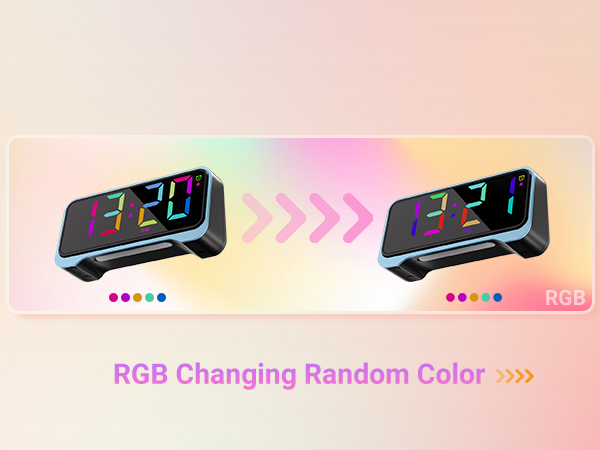 clocks for bedroom teen alarm clock digital clock for kids