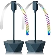 Grete Gotye 2-PC Food Fans for Tables, Outdoor Food Fan, Food Fan with Flexible Goose-Neck Blades...