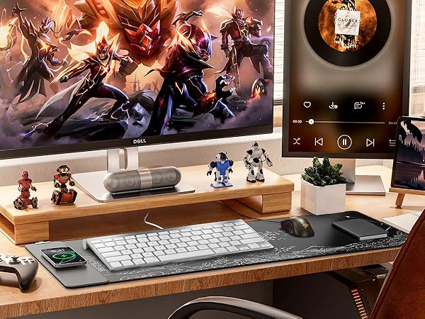Wireless Charging Mouse Pad