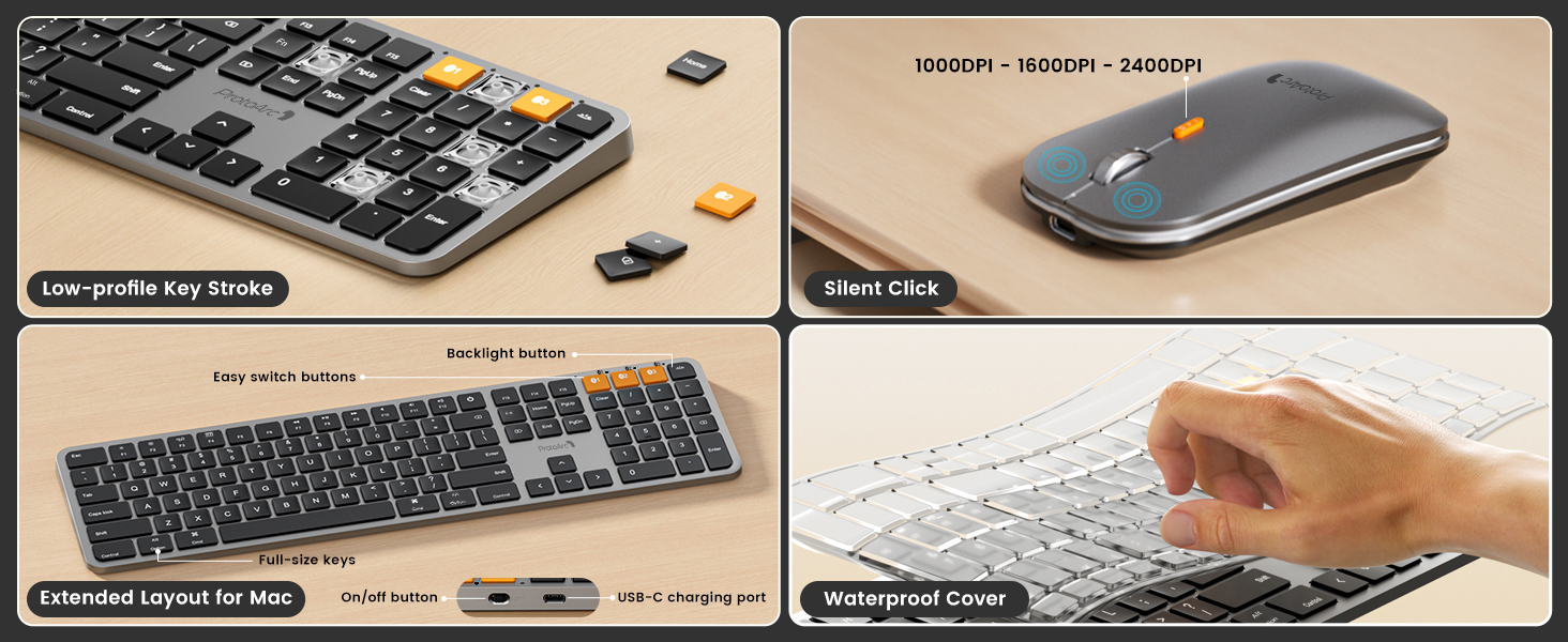 bluetooth mac keyboard and mouse