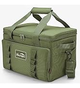 Youngoa Cooler Bag 48 Cans Insulated Soft Cooler Ice Chest Large Collapsible Cooler Bag 32L Soft ...