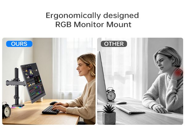 RGB Monitor Arm