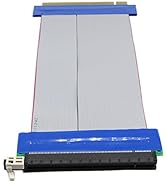 PCI-E Extender Cable SinLoon PCIe 16x to 16x Flexible GPU Riser Adapter Card Extender Cable for E...