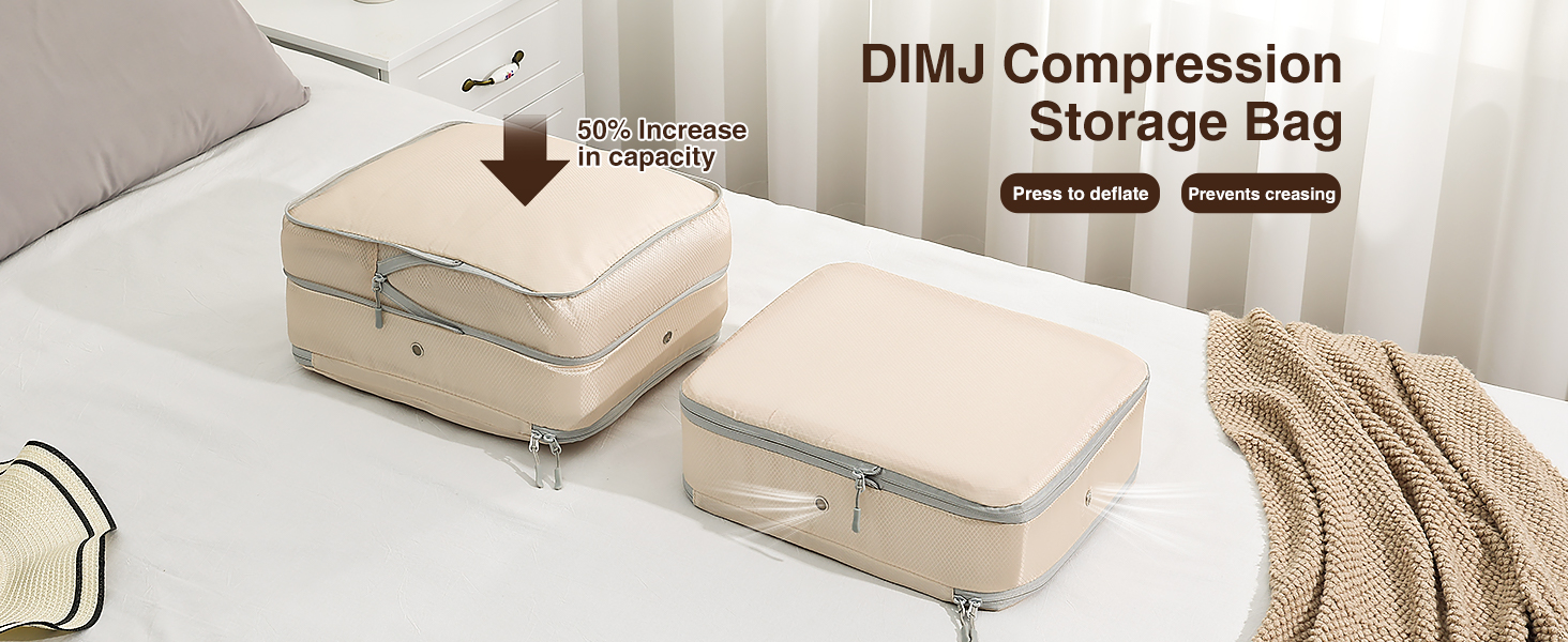 space saving compression organizer