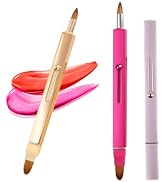 Lip Applicator Brush - 3 Pack Exquisite Professional Dustproof Retractable Lip Brush - Makeup Lip...