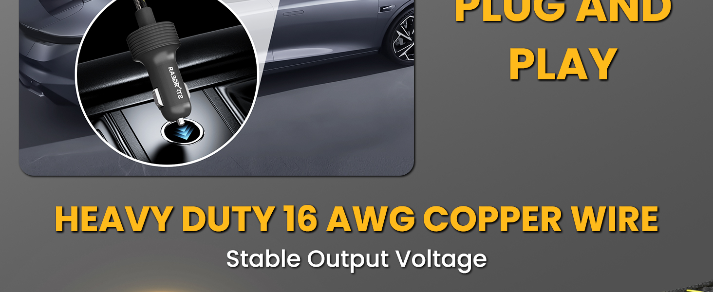 Starlink Mini Cable 12V Power Cable