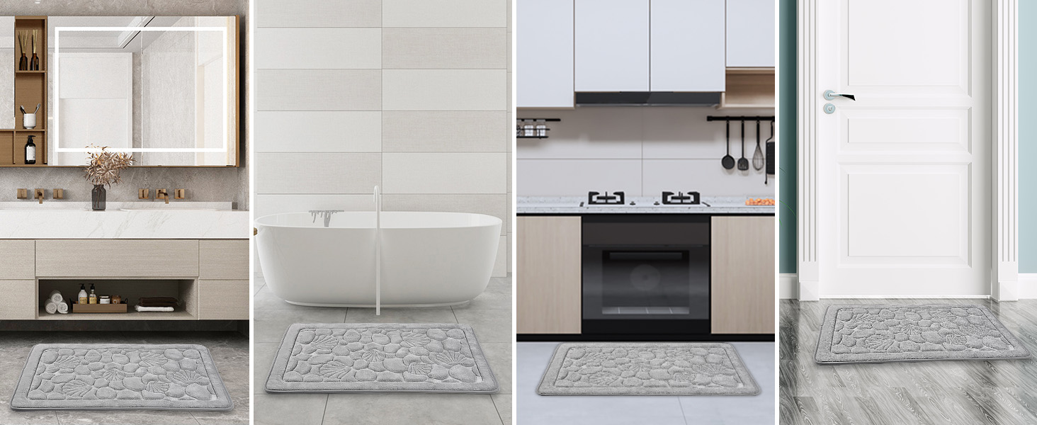 Door Mat for Bathroom Tub Sink