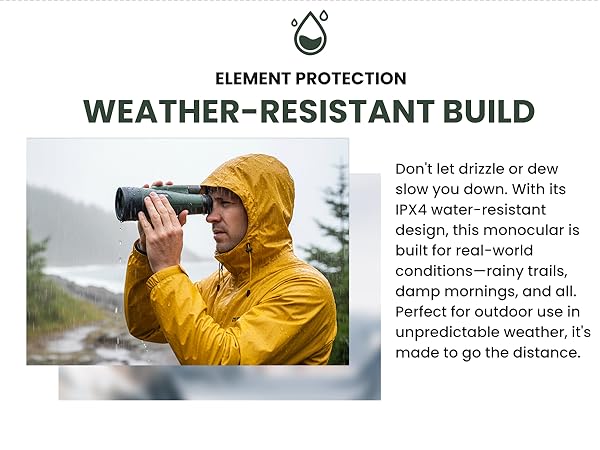 WEATHER-RESISTANT BUILD