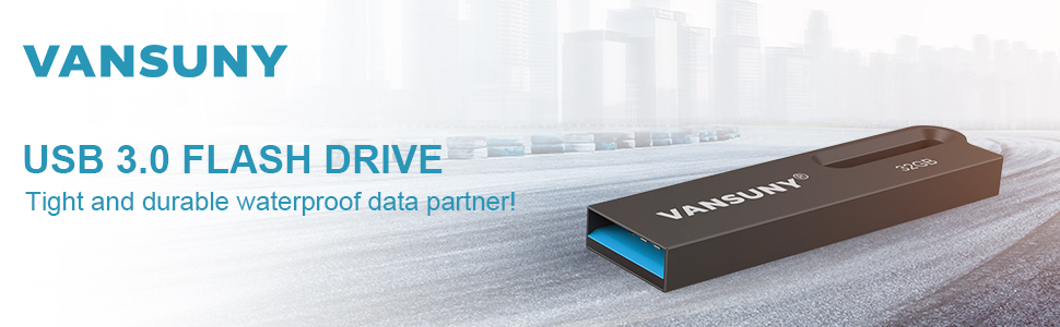 USB 3.0 Flash drive tight and durable waterproof data partner
