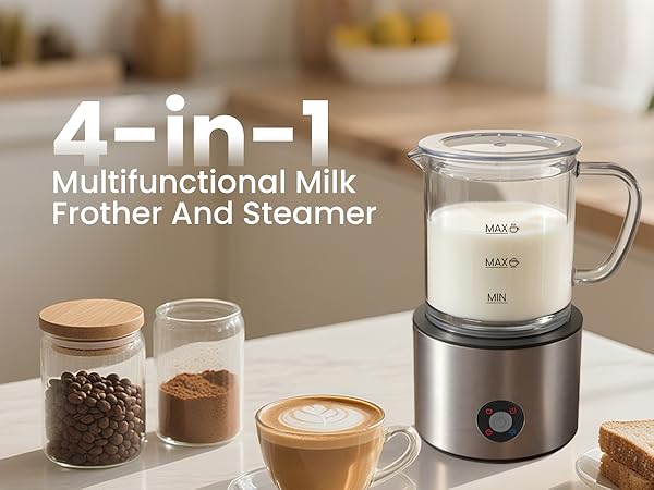 4 in 1 milk frother