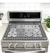Stove Top Cover for Electric stove, Heat Resistant Glass Stove Top Protector 28x20in, Kitchen Cou...