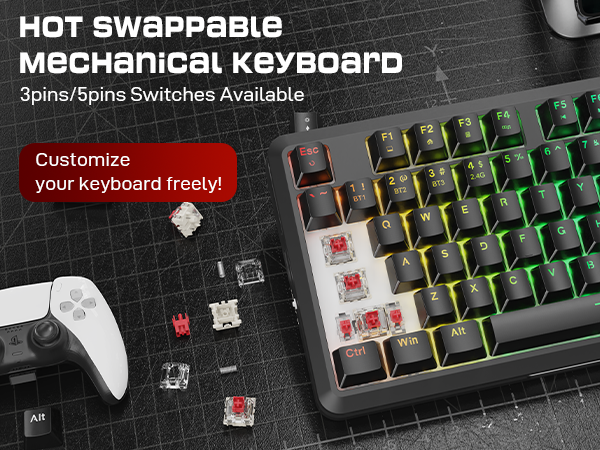 Wireless Mechanical Keyboard