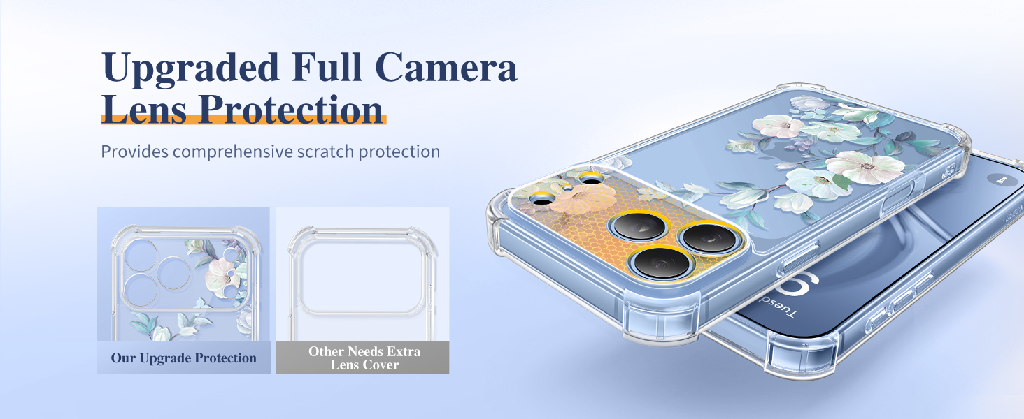 GVIEWIN Case Compatible with iPhone 18 Pro/17 Pro