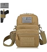 DBTAC Concealed Gun Pouch Compact Tactical Shoulder Bag CCW Crossbody Pack | Pistol Holster Tool ...
