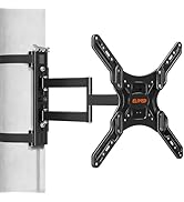 ELIVED Outdoor Pillar TV Mount for Most 26"-60" TVs, Column TV Mount Weatherproof for Gazebo Pati...