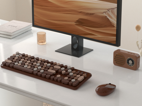 colorful keyboard mouse