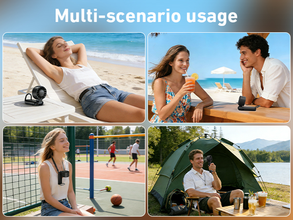 AILBTON Portable Handheld Turbo Fan