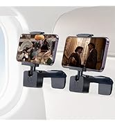 2 Pack Airplane Phone Holder Travel Essentials Accessories Cruise car Mount Cell Stand air Plane ...