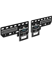 Supcline Ultra Slim TV Wall Mount for 42 to 100 inch Flat TV &amp; Frame TV, Only 0.3” Low Profile Fl...