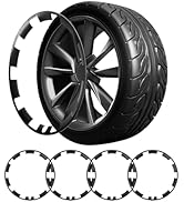 Tesla Model Y 21 Inch Wheel Rim Protector - Tesla Model Y Hubcaps ABS Rim, Guard Rim Hubcap Cover...