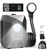 WADEO Portable Shower, 6000mAh Rechargeable Camping Shower Pump with Camping Light, 5 Spray Modes...